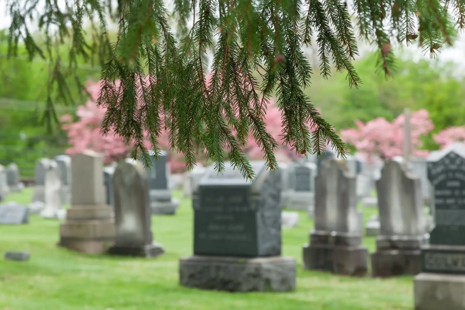 Cemetery monument services