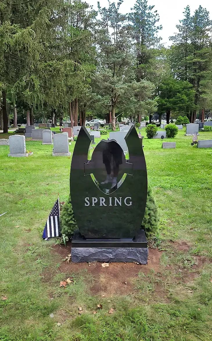 Custom monument shape