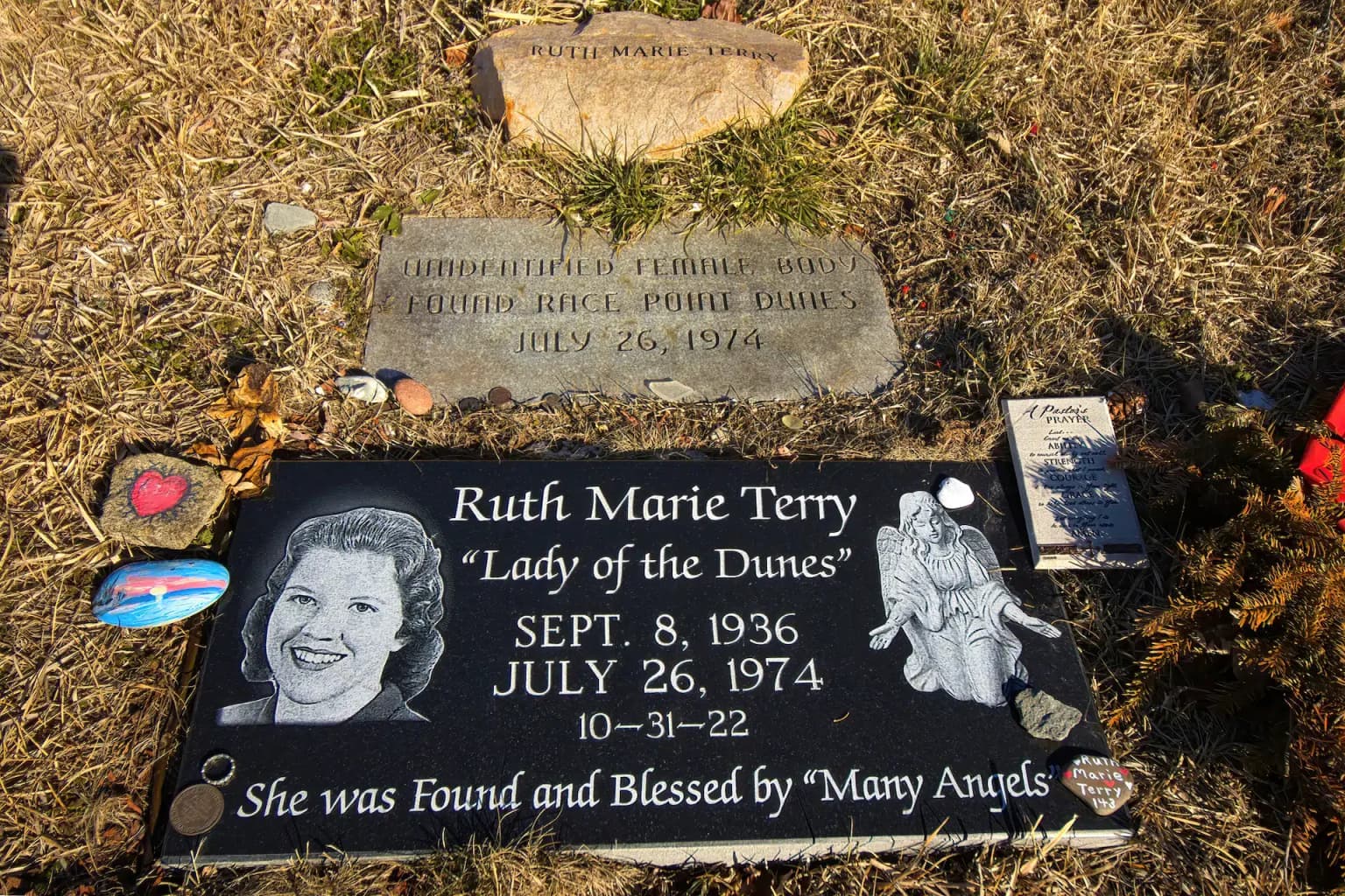 Etched Portrait Grave Markers